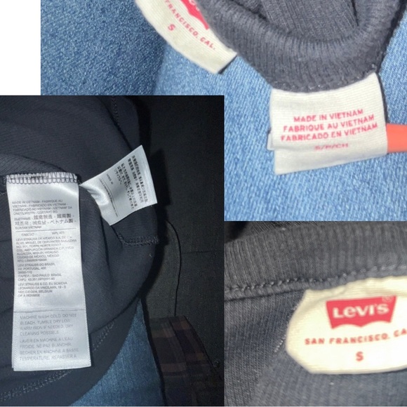 Levi’s Women’s Black Cropped Short Sleeve T-Shirt Top Basic Solid Size Small - Picture 3 of 3